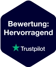 Hervorragende Bewertung eines Verbraucherunternehmens